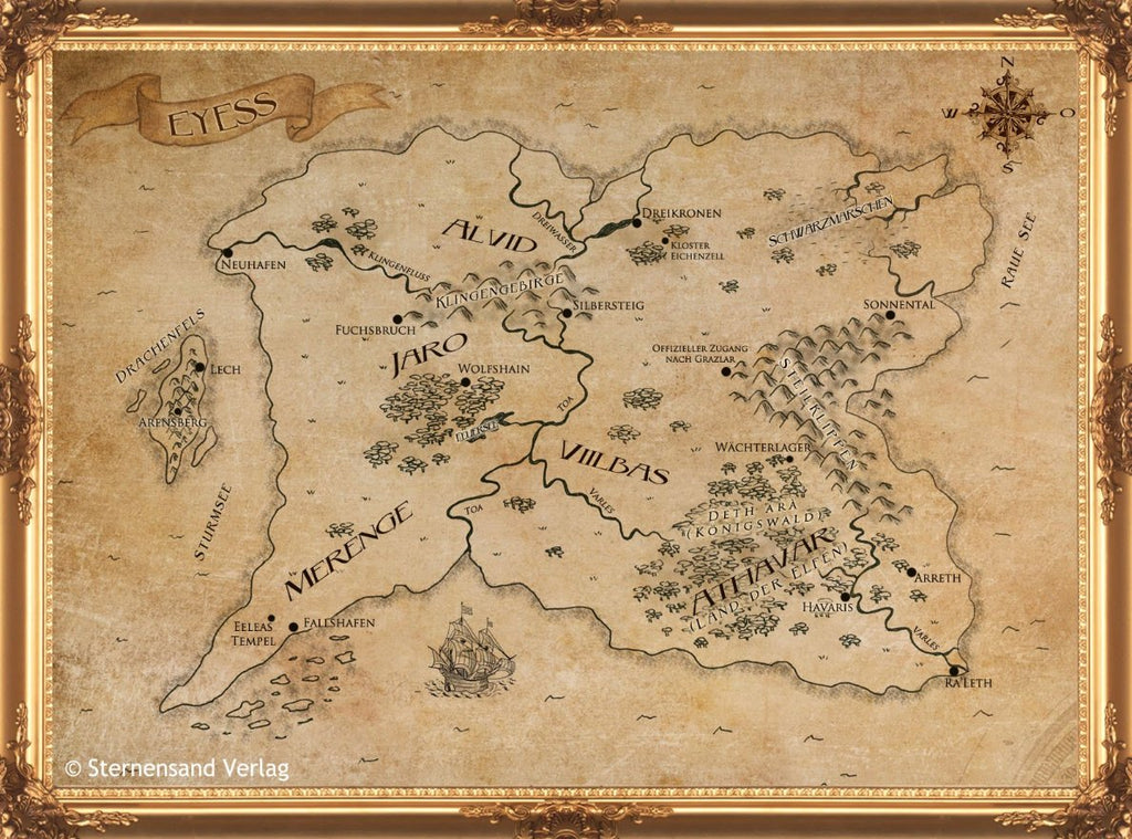 Landkarte A3 Elfenwächter