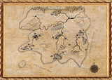 Landkarte A3 Weltportale