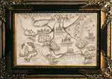 Landkarte A3 Drachenhexe